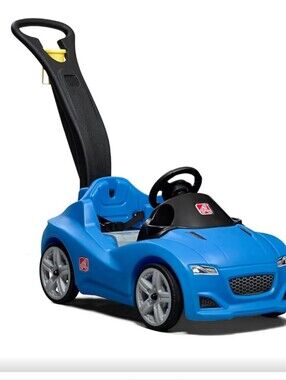 Step2 Whisper Ride Cruiser Kids Push Car, Ride On Toy, Stroller Substitute, Incl